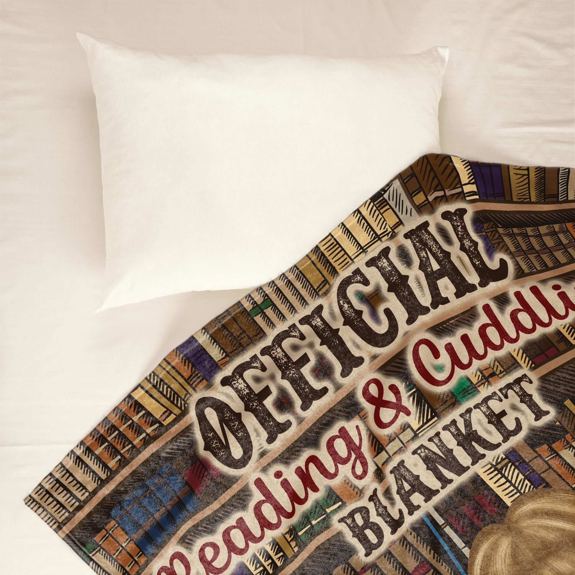 Personalized Dog Lover's Blanket: Official Reading & Cuddling Gift