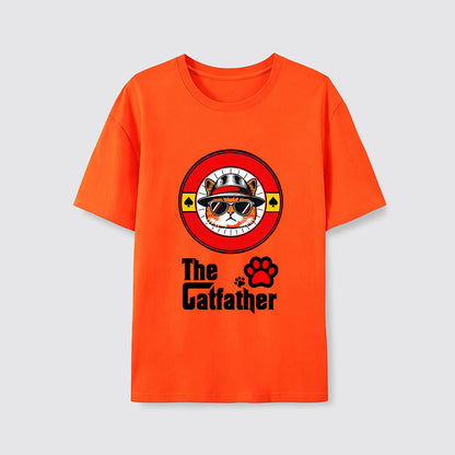 The Catfather Poker Face Cat T-Shirt