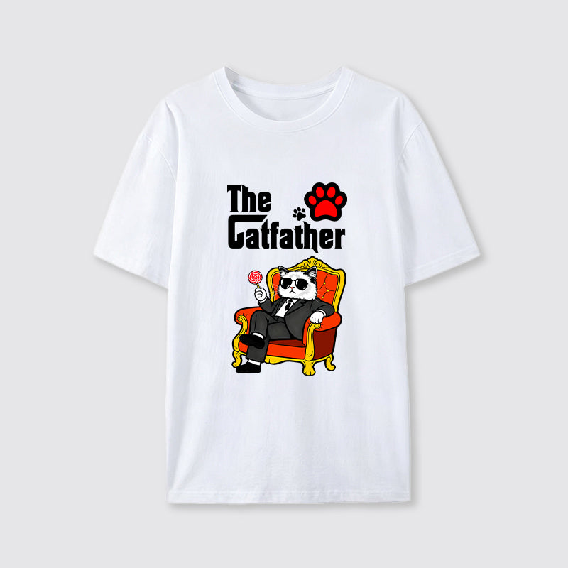 The Catfather Boss Mode Cat T-Shirt