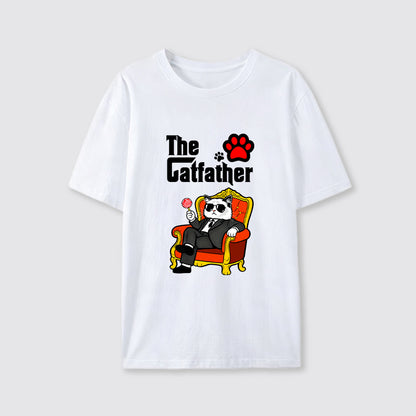The Catfather Boss Mode Cat T-Shirt