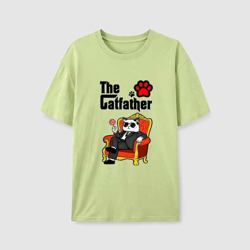 The Catfather Boss Mode Cat T-Shirt