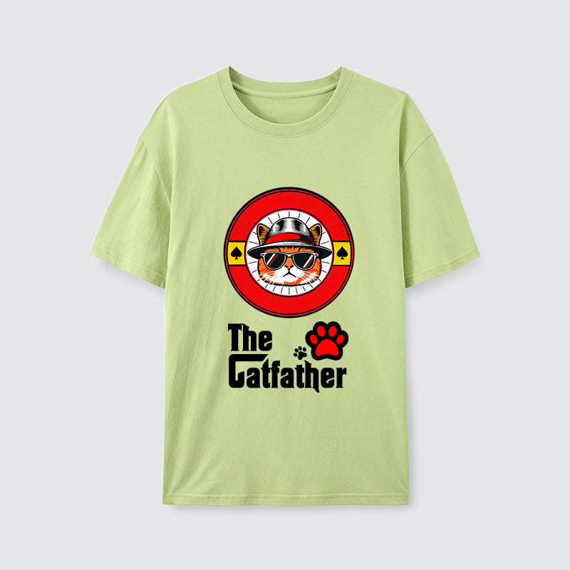 The Catfather Poker Face Cat T-Shirt