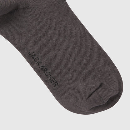Anytime Socks -- Charcoal Gray