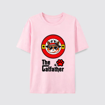 The Catfather Poker Face Cat T-Shirt