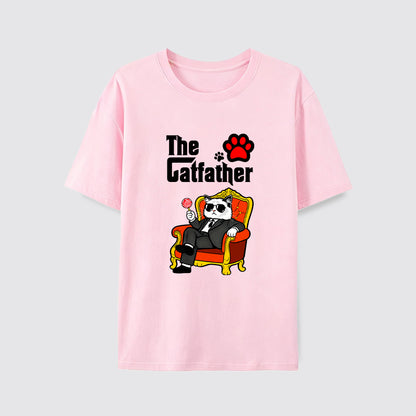 The Catfather Boss Mode Cat T-Shirt