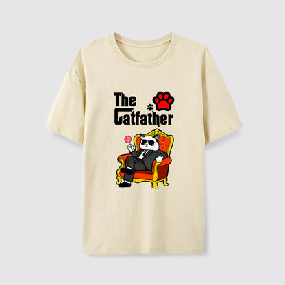 The Catfather Boss Mode Cat T-Shirt