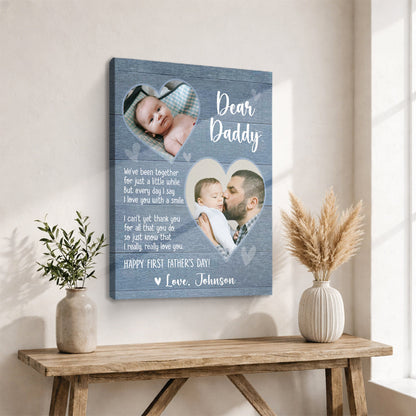 Canvas / Poster gift-ready design for Dad