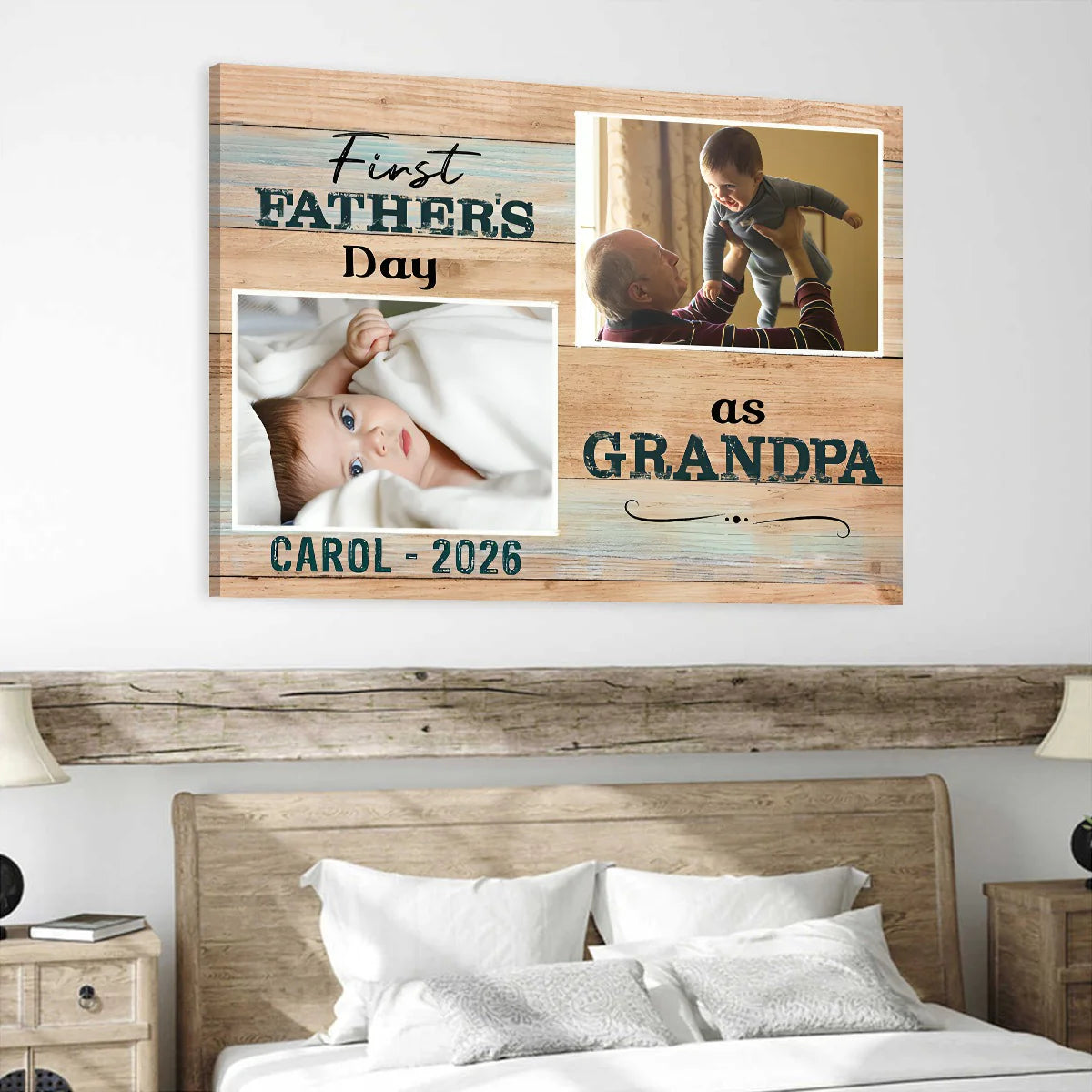 Canvas / Poster detail view for Grandpa