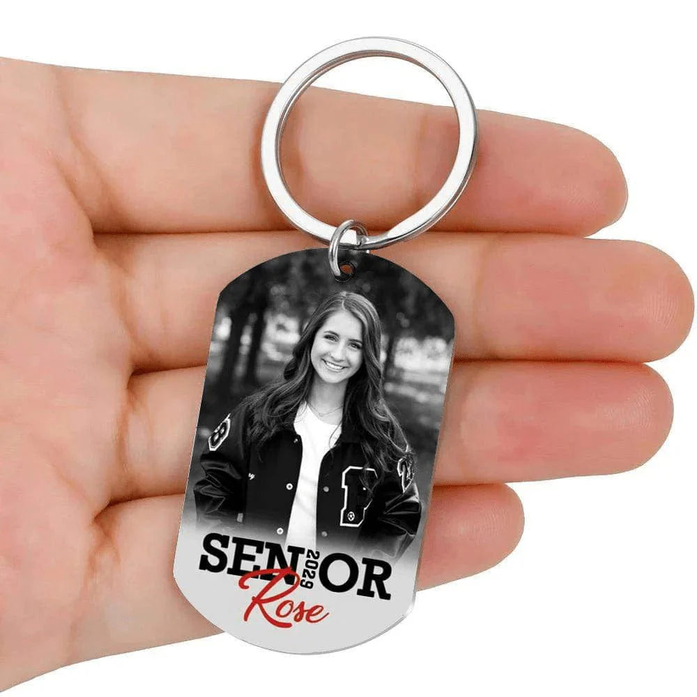 Personalized Graduation Photo Keychain for Daughter/Granddaughter image 9
