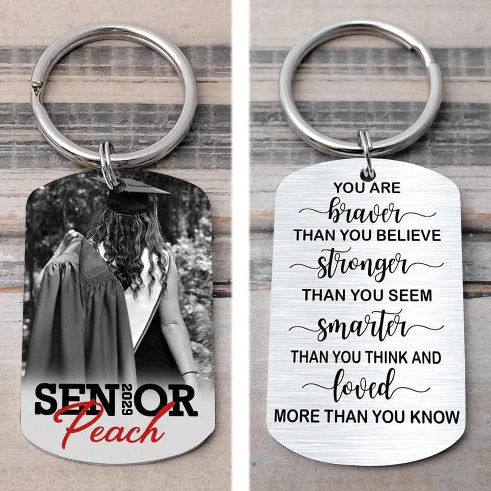 Personalized Graduation Photo Keychain for Daughter/Granddaughter image 10